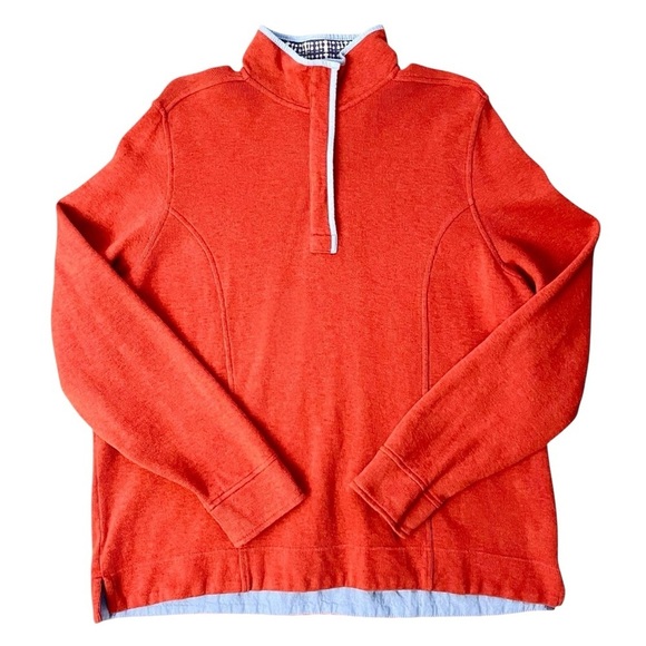 Orvis 1/4 Zip Men’s Cotton Pullover - Picture 1 of 4